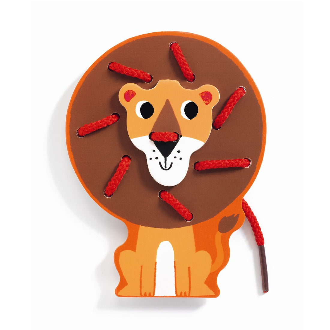 Djeco Sewing Wooden Animal, Lassanimo