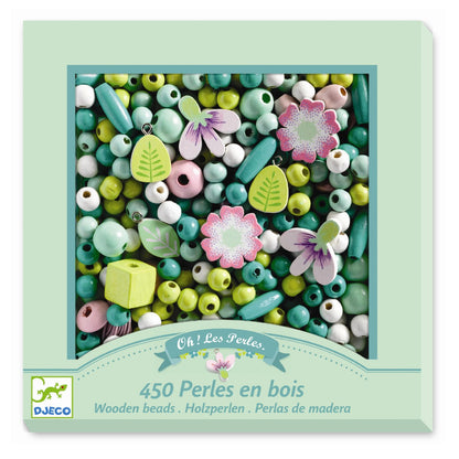 Djeco træperler, Blomster