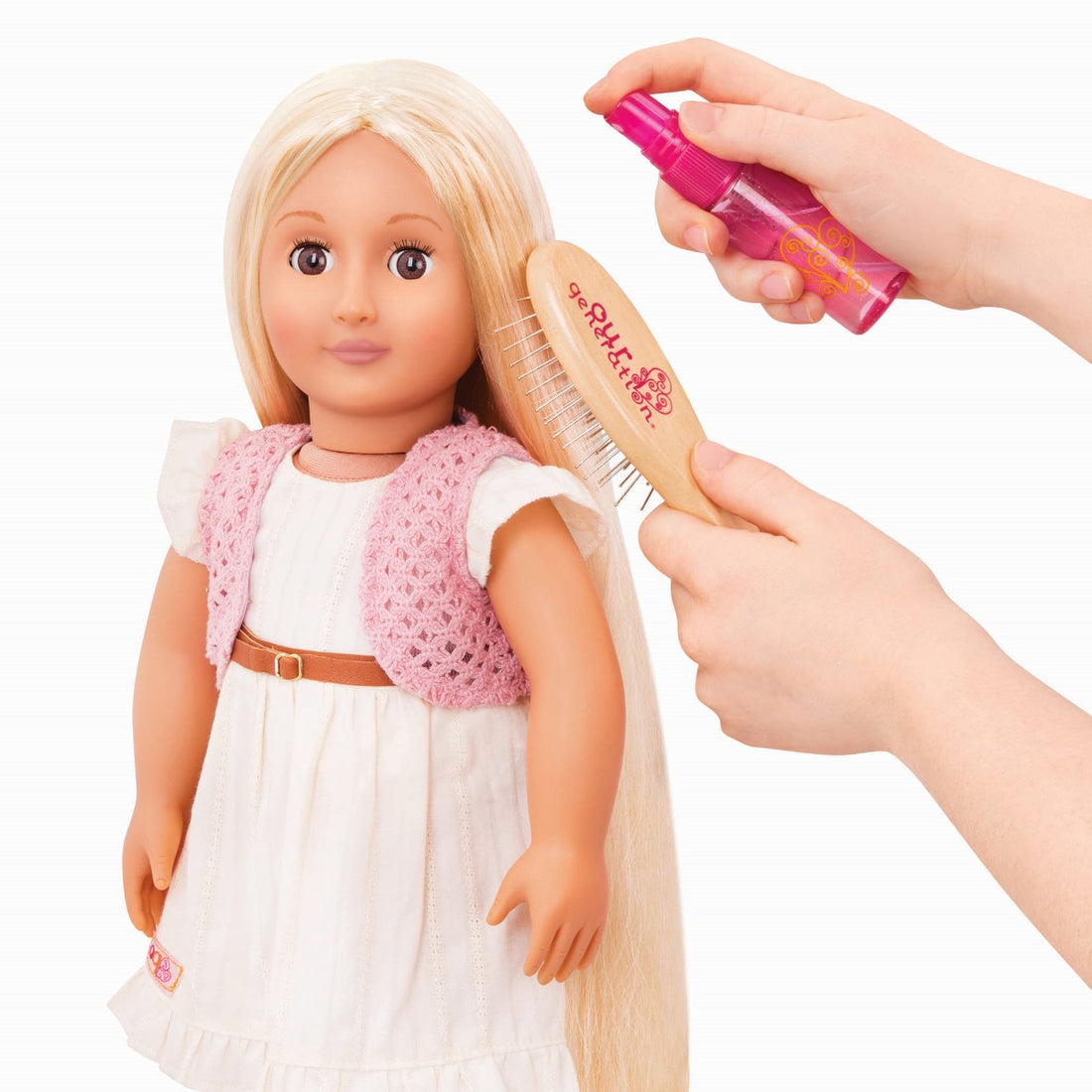Our Generation Brush &amp; Spray Bottle – Doll Accessory Set