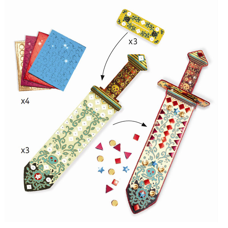 Djeco DIY, Sabler – Mosaic Art