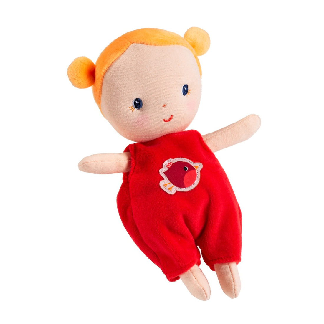 Lilliputiens Soft Baby Doll in a Carrycot, Agathe