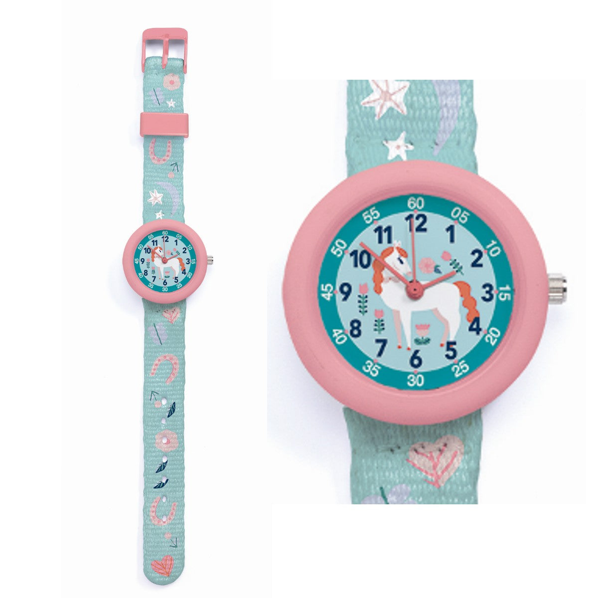 Djeco armbåndsur, Hest