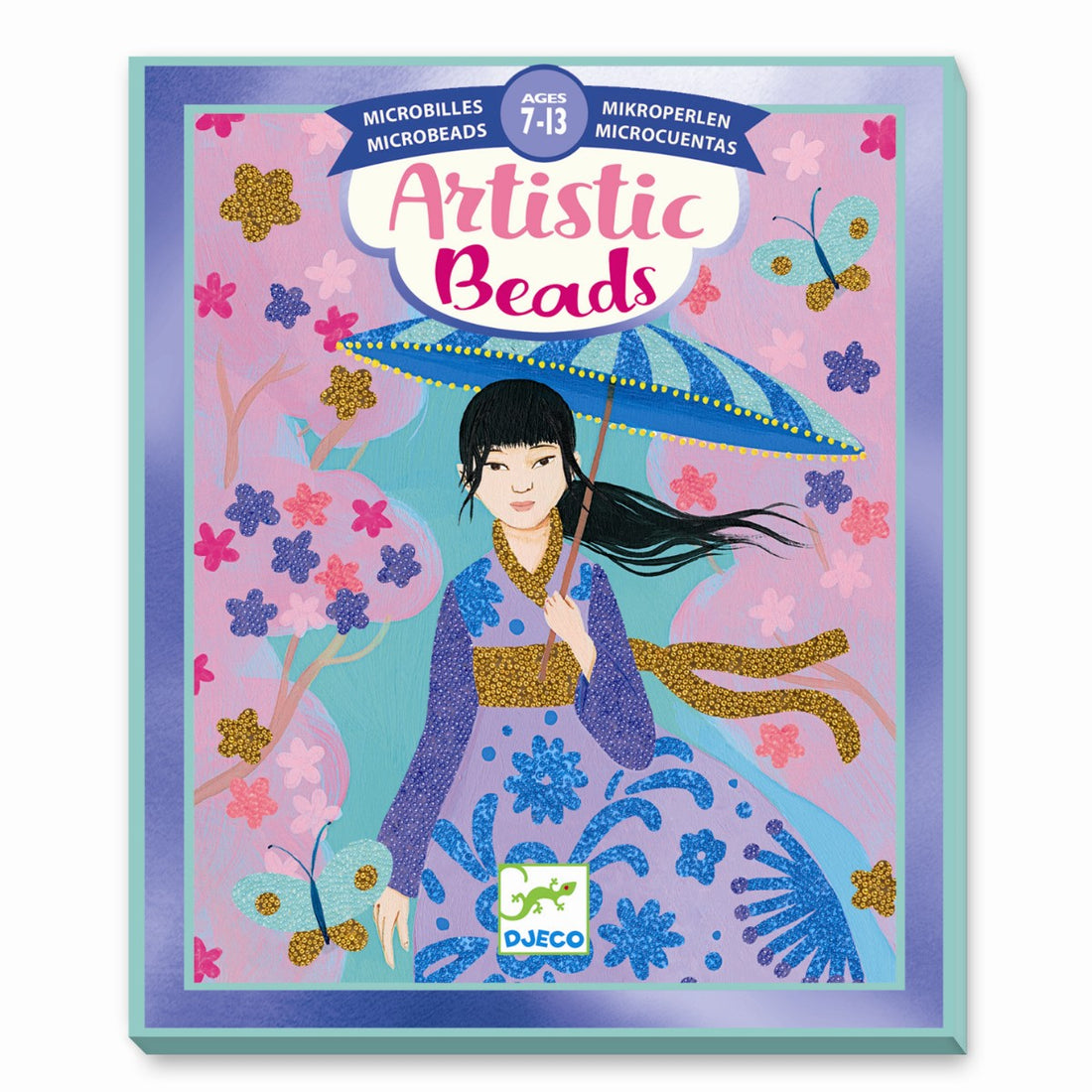 Djeco Creative Box, Artistic Beads - Around the World