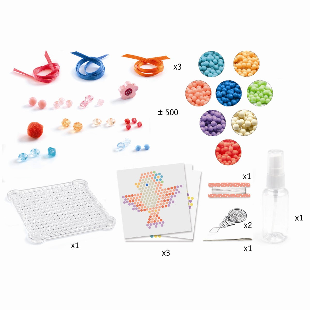 Djeco Creative Box, Artistic Aqua - Country Animals