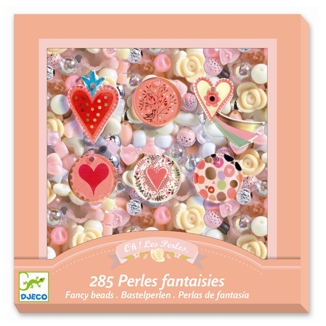 Djeco perlesæt, Hjerter
