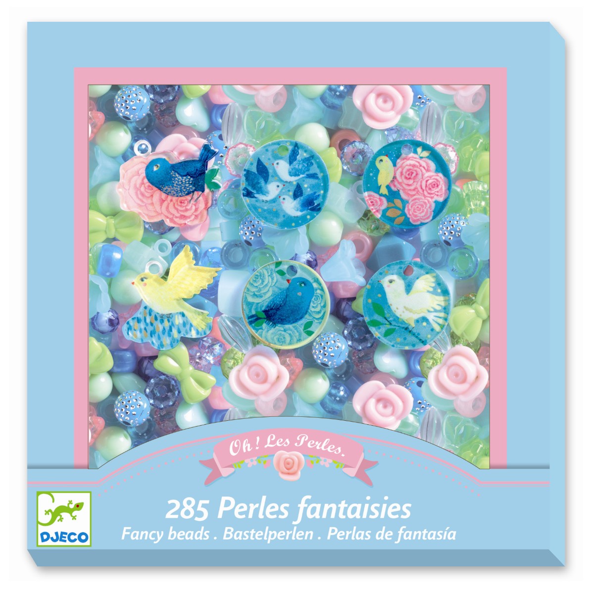 Djeco perlesæt, Fugle