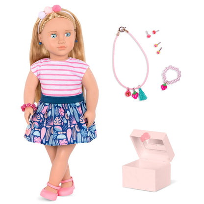 Our Generation Doll, Alessia with Jewelry Box - 46 cm