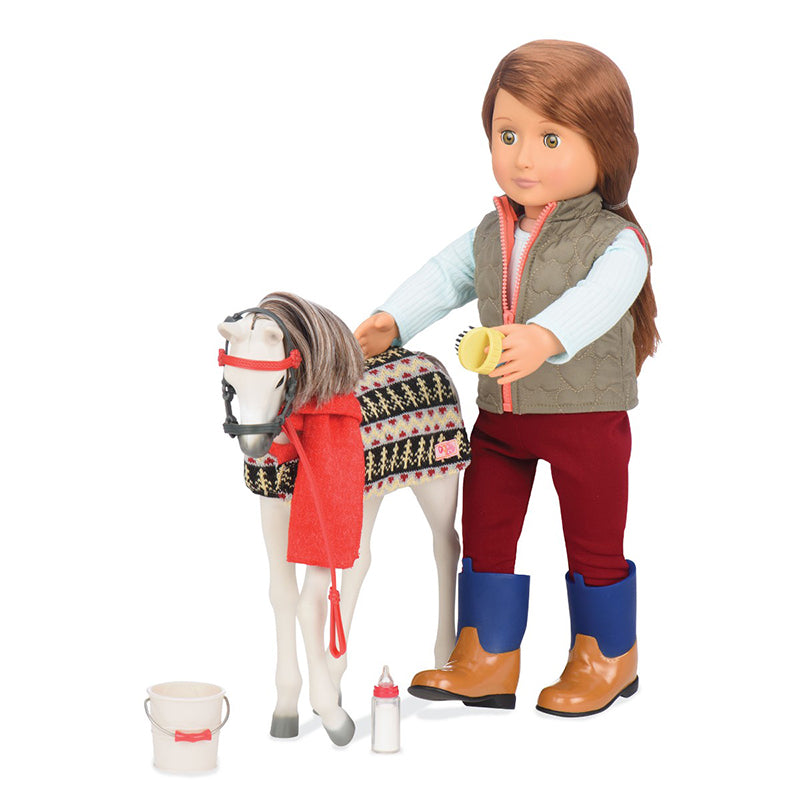 Our Generation Foal with Rug, Doll Accessory
