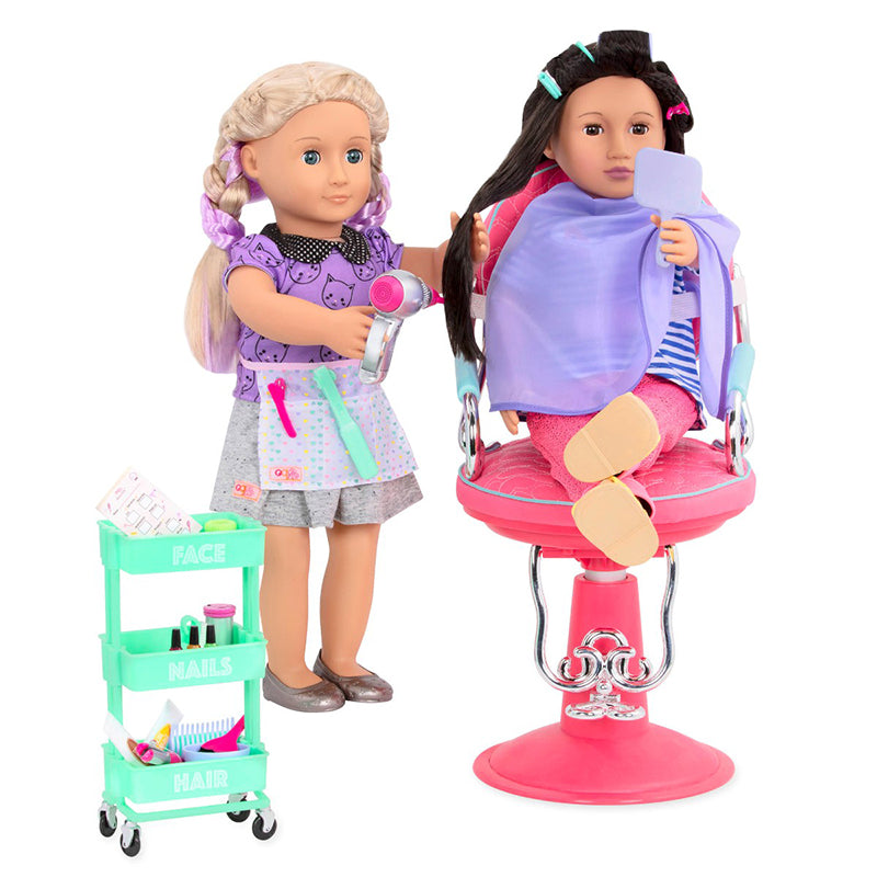 Our Generation Doll Accessories, Hair Salon
