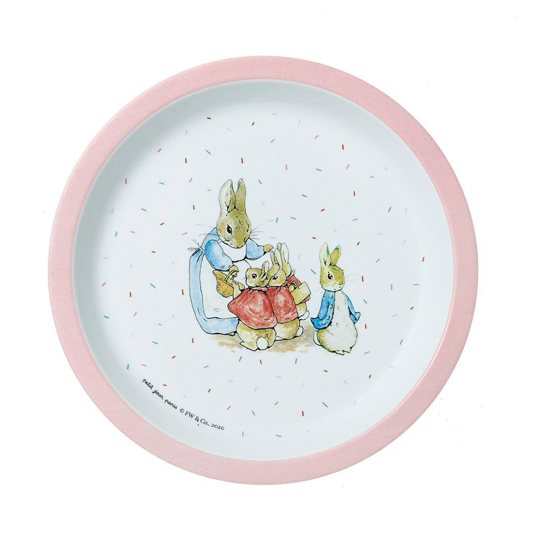 Petit Jour Paris, Peter Rabbit Plate - Mother Rabbit