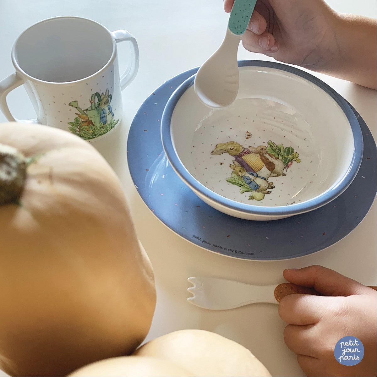 Petit Jour Paris, Peter Rabbit Bowl - Kitchen Garden