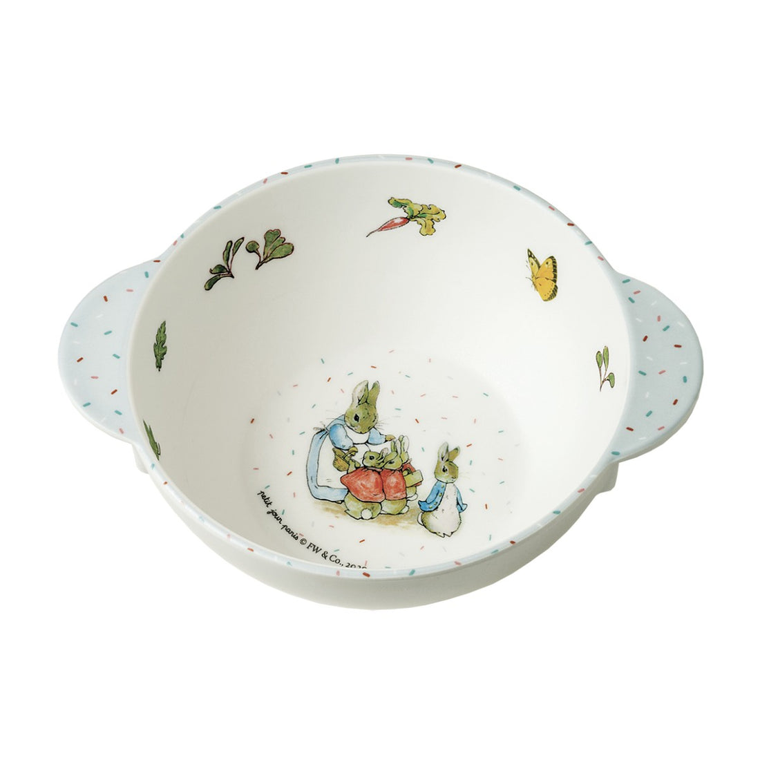 Petit Jour Paris, Peter Rabbit Bowl with Handles