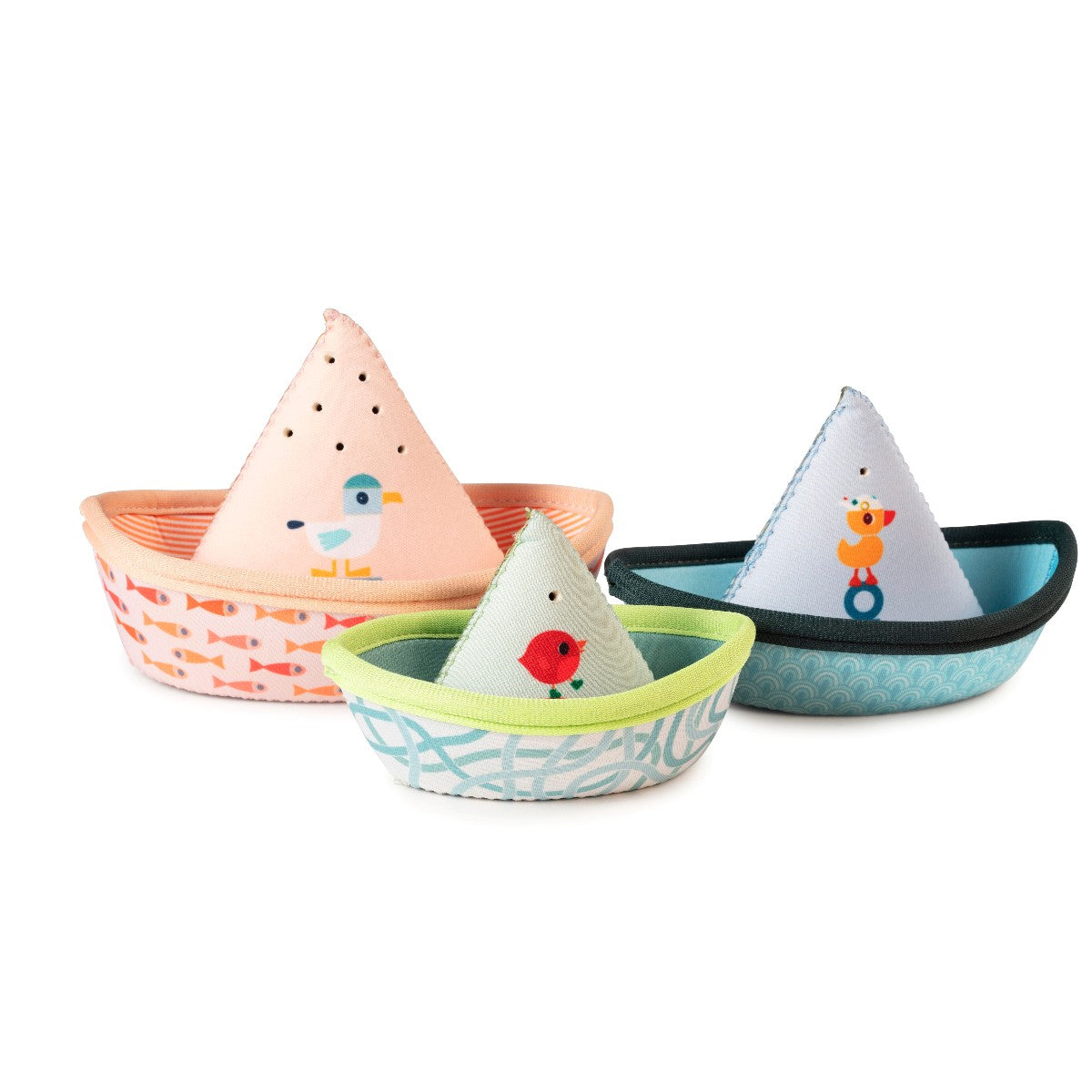 Lilliputiens badeleg, 3 både - Jungle både