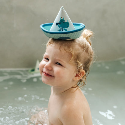 Lilliputiens Bath Toy Set, 3 Jungle Boats