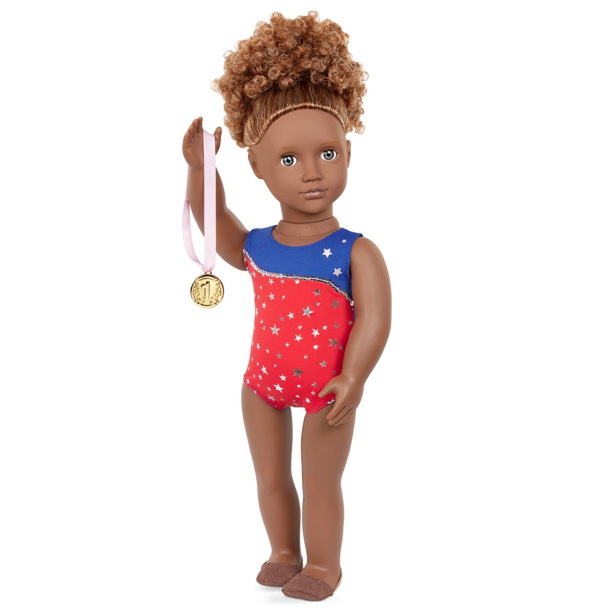 Our Generation Doll, Nya with Medal - 46 cm