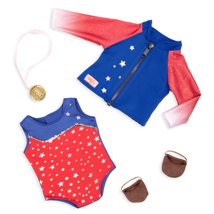 Our Generation Doll, Nya with Medal - 46 cm