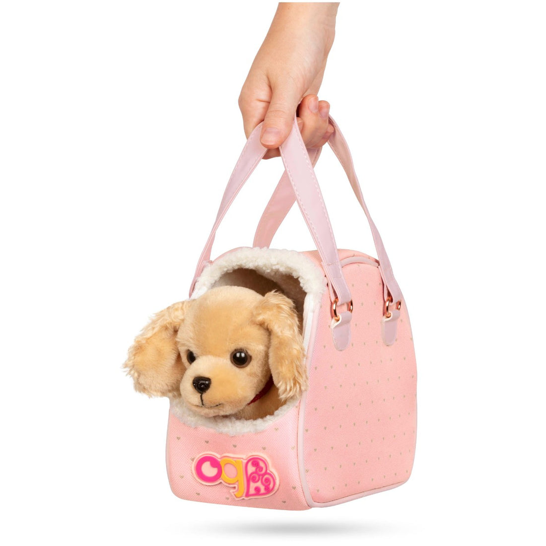 Our Generation dukketilbehør, Cocker Spaniel i taske