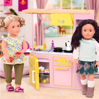 Our Generation Doll Accessories, Kitchen with Equipment