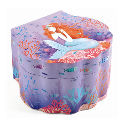 Djeco Jewelry Box with Music, Mermaid
