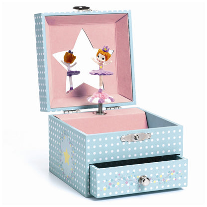 Djeco smykkeskrin m. musik, Balerina