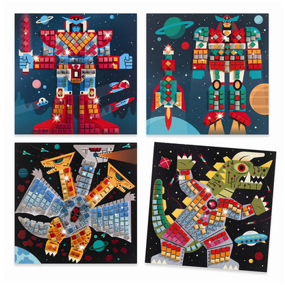 Djeco Creative Mosaic, Space Battle