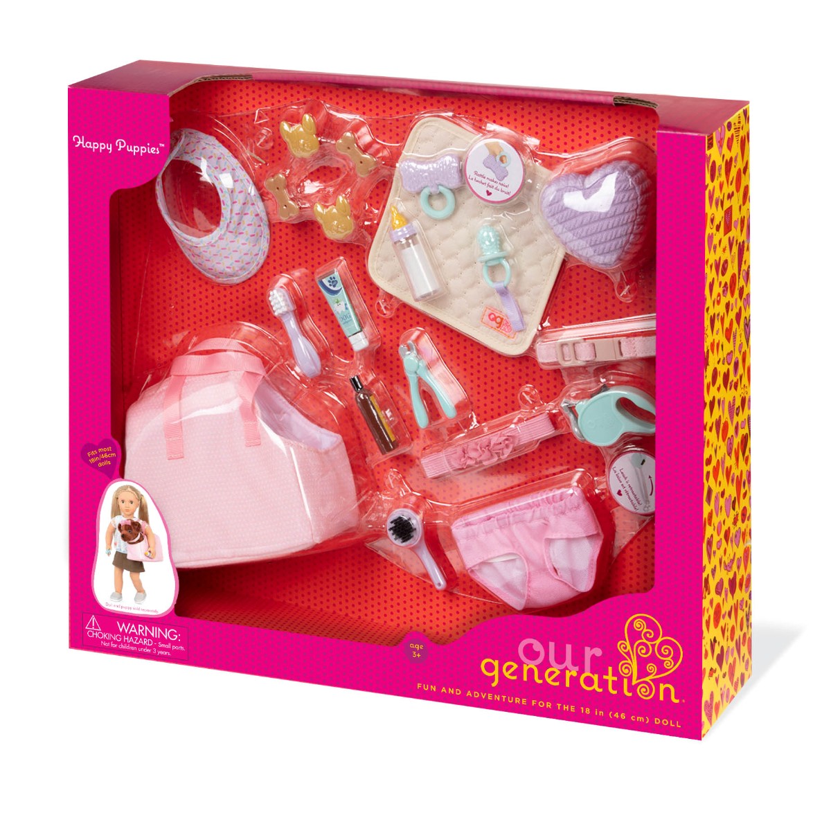 Our Generation Deluxe Doll Accessory Set, Puppy Care Kit