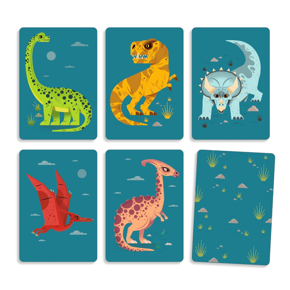 Djeco Card Game, Dino Draft