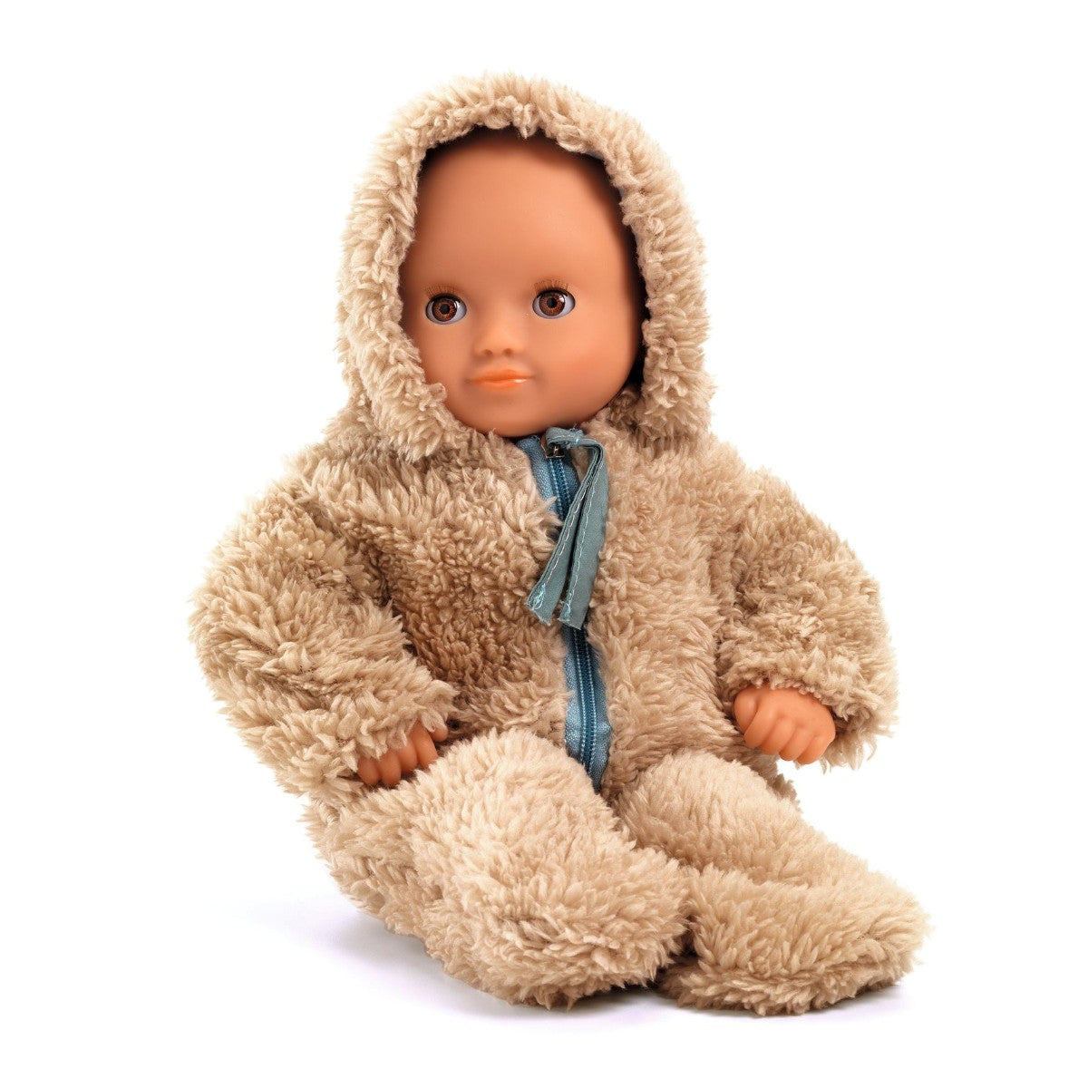 Djeco Pomea Doll Clothing, Fur Outfit