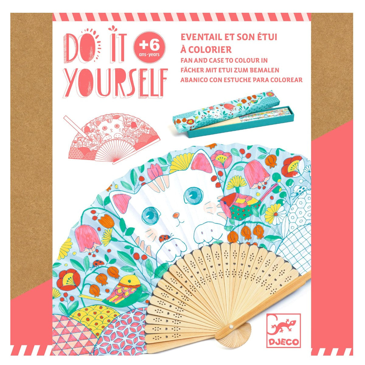 Djeco DIY, Design Your Own Fan