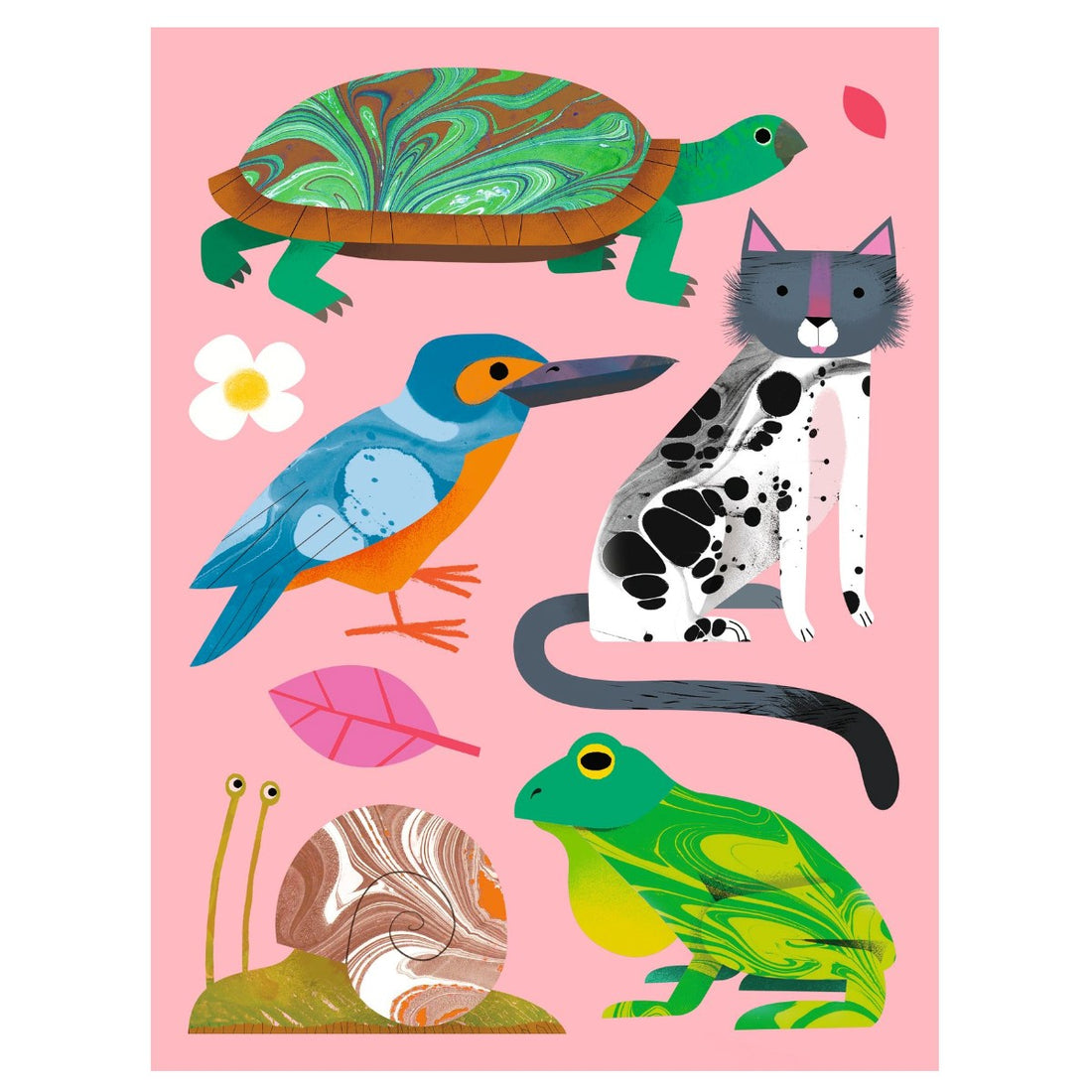 Djeco Creative Workshop, Marbling