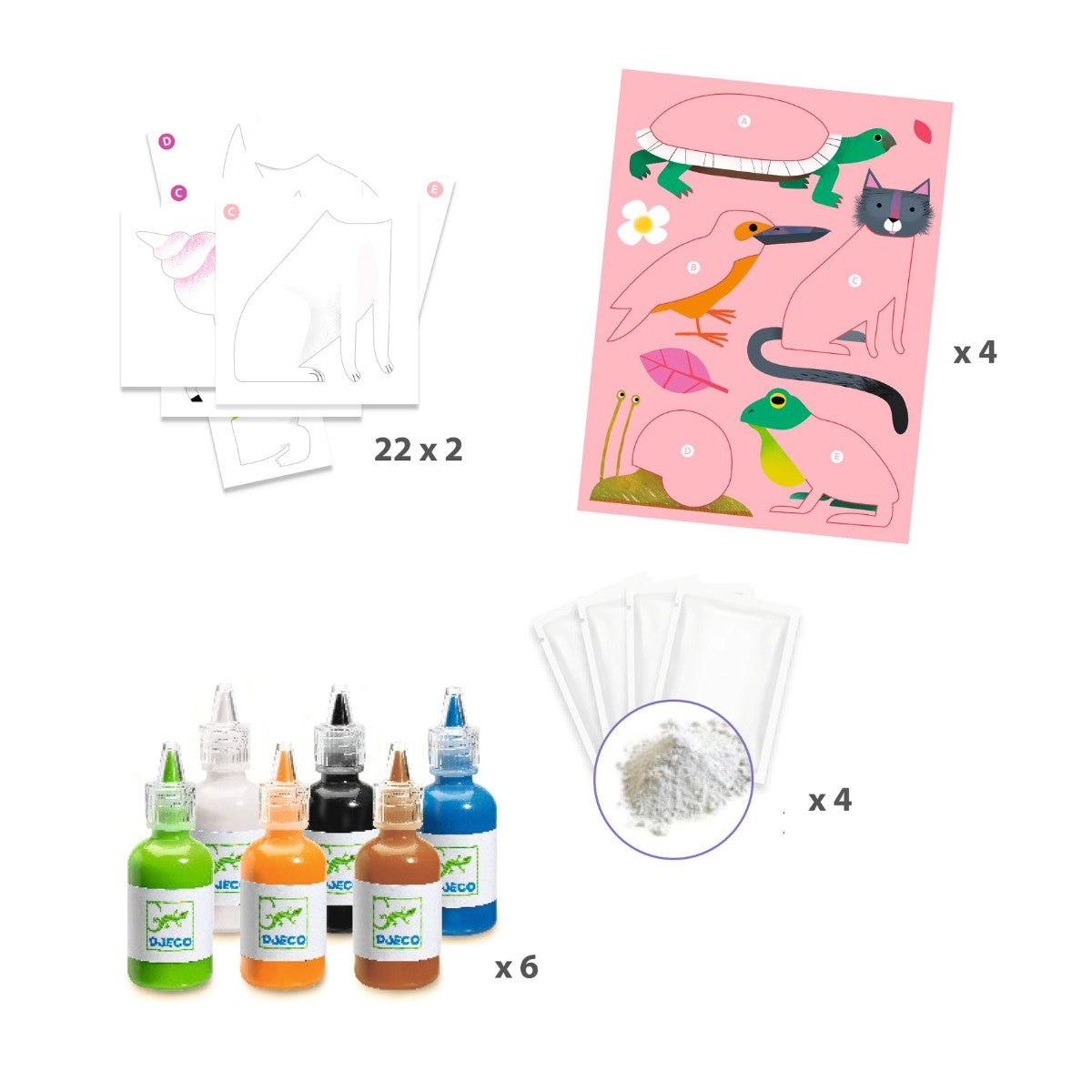 Djeco Creative Workshop, Marbling