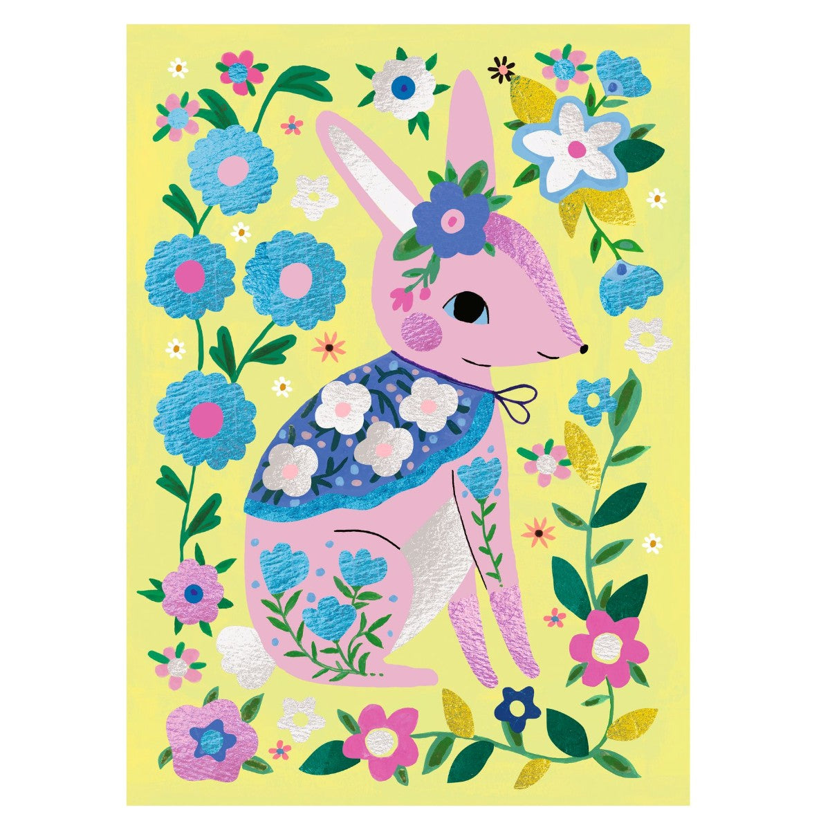 Djeco Creative Box, Foil Pictures - The Enchanted Forest