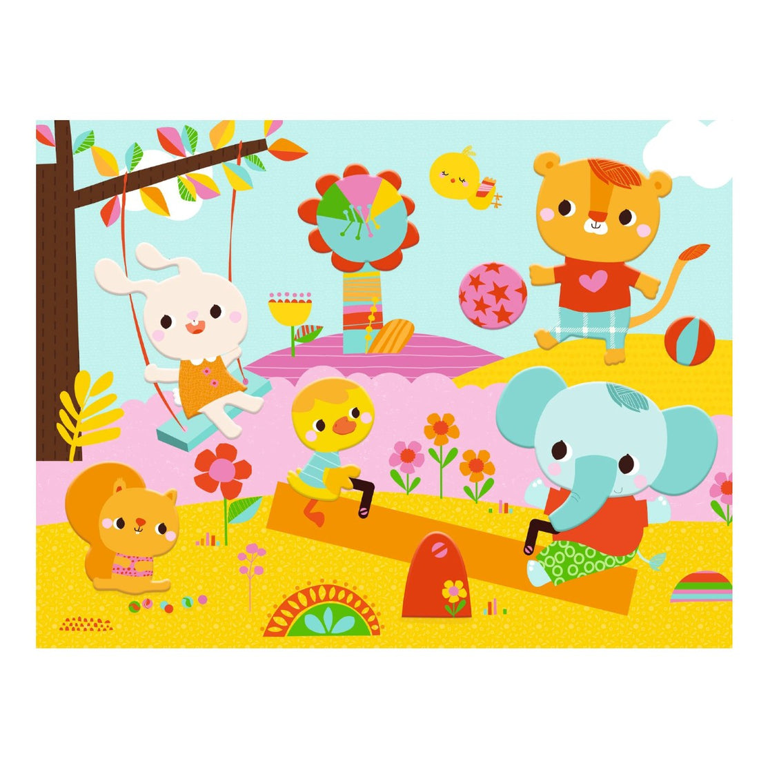 Djeco Creative Collage, The Day