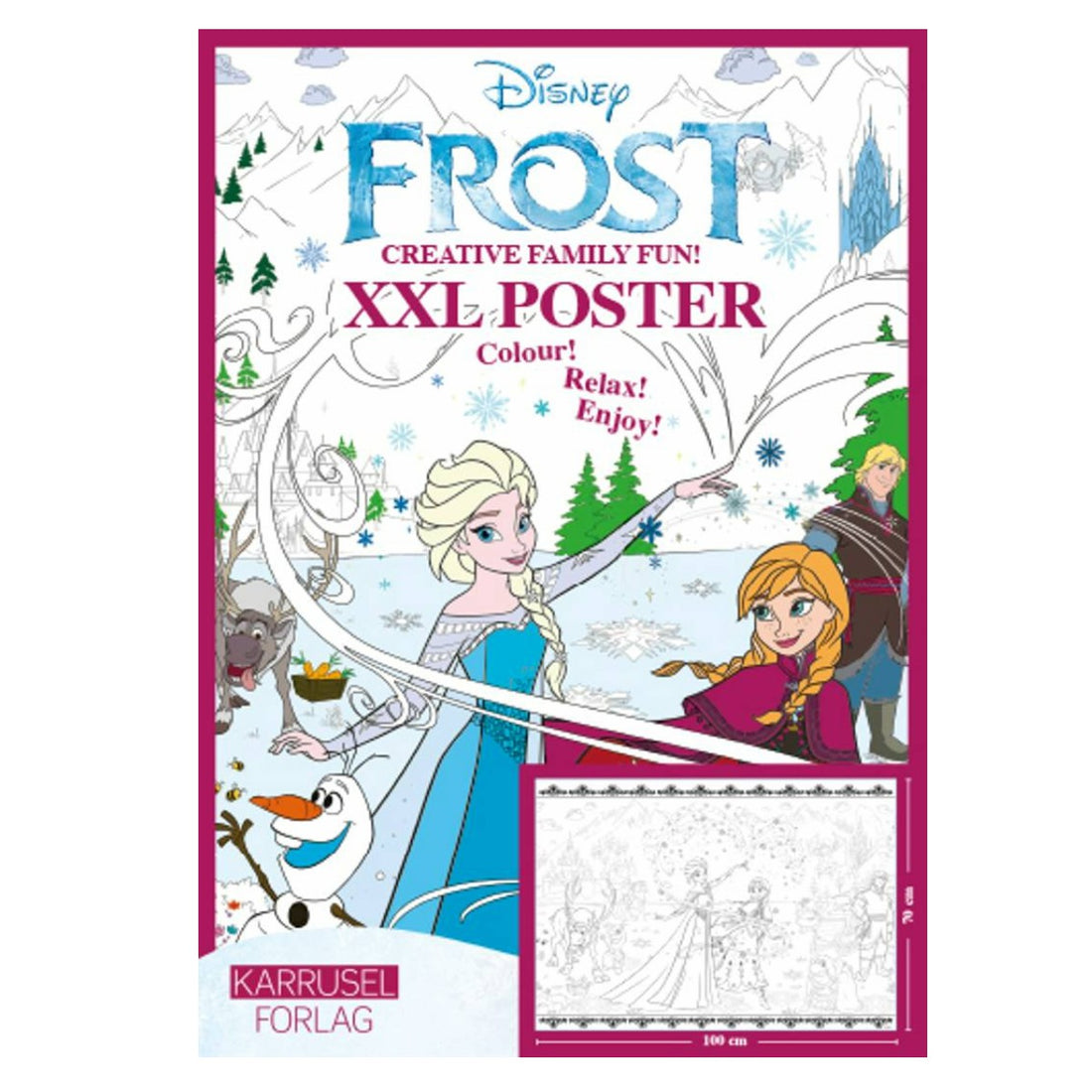 Frosts gigantiske farv-selv-plakat