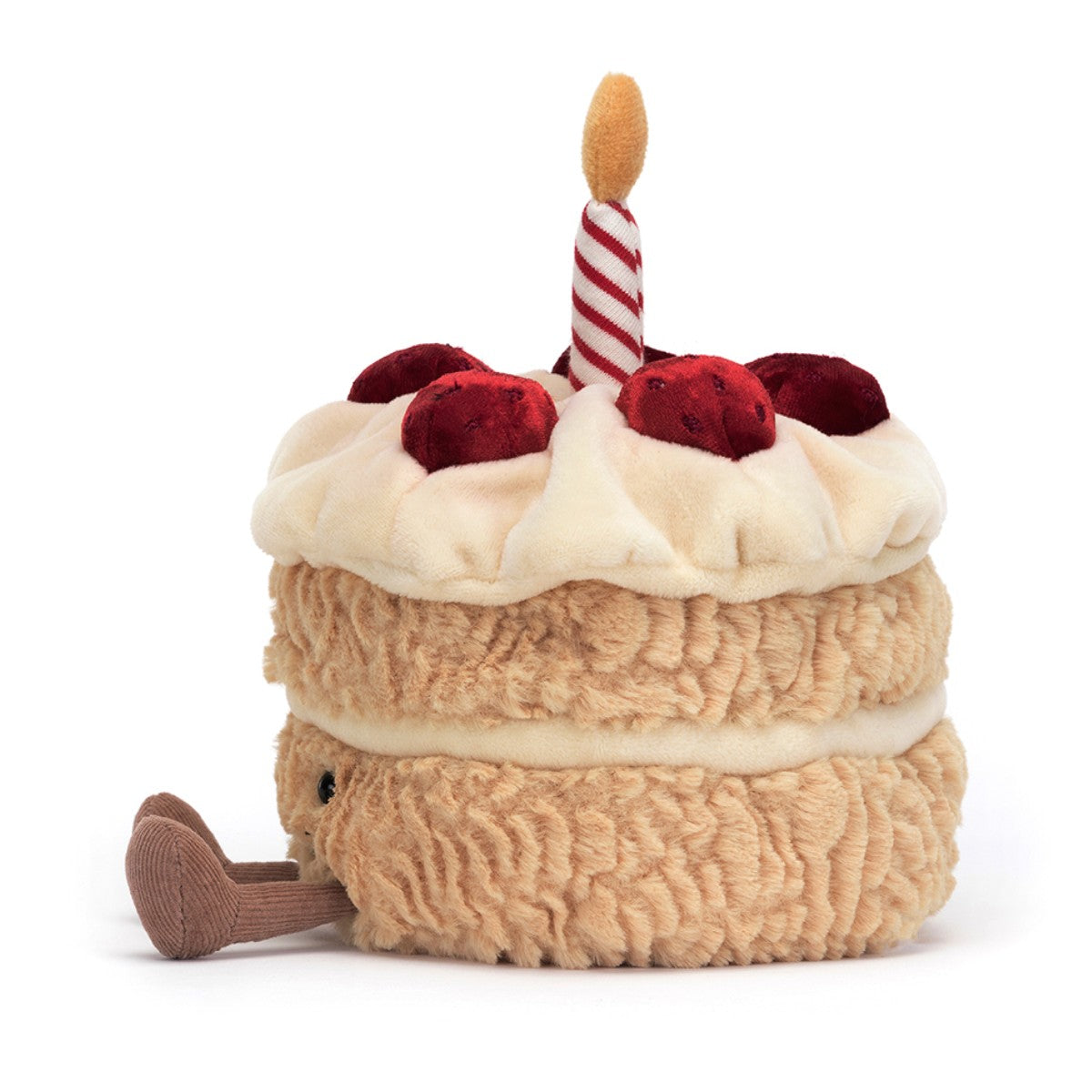 Jellycat Soft Toy, Amuseable Birthday Cake – 16 cm