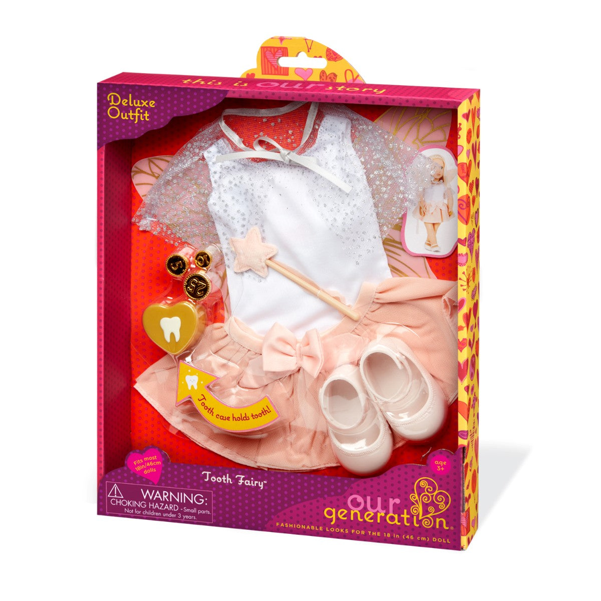 Our Generation Deluxe Doll Clothes, Tooth Fairy