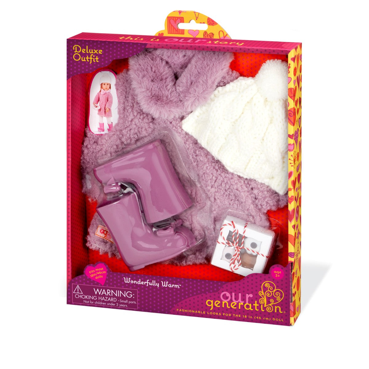 Our Generation Deluxe Doll Outfit, Winter Warm