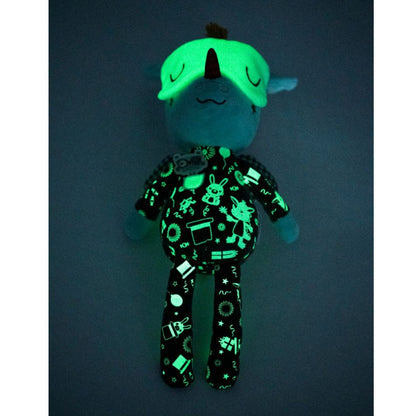Lilliputiens Plush Toy, Joe Goodnight Friend - Glow-in-the-Dark