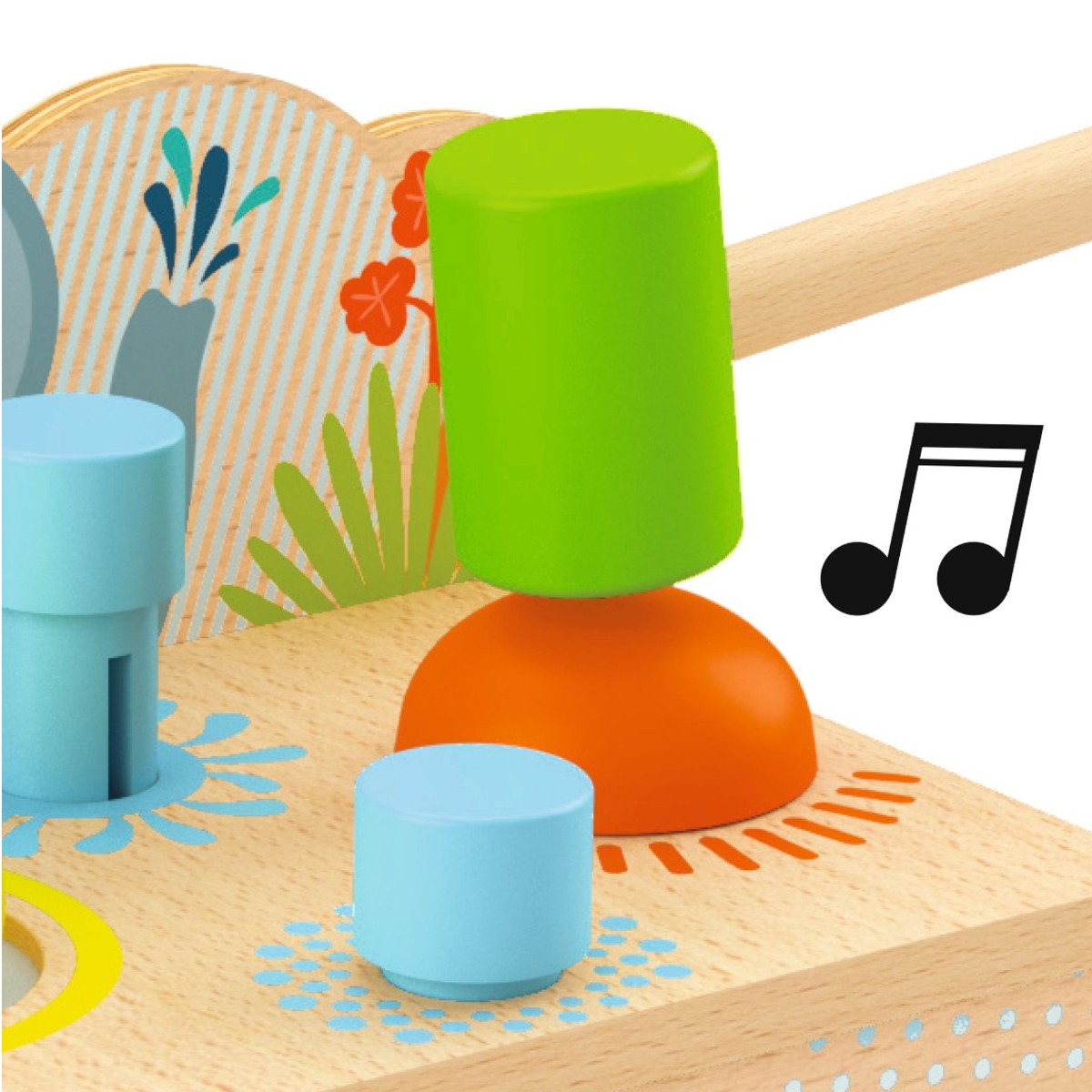 Djeco Tap &amp; Hammer Playset