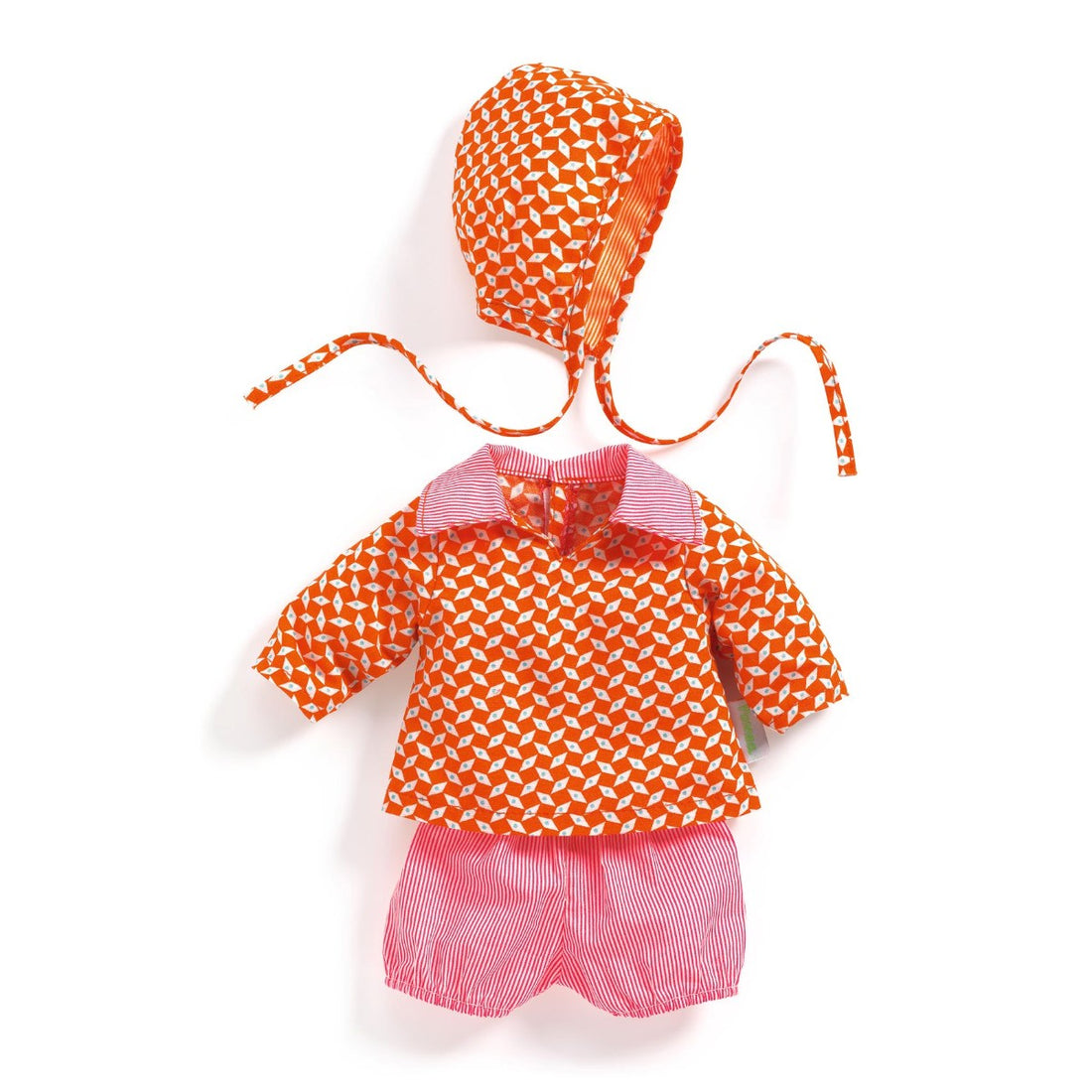 Djeco Pomea Doll Clothing - Set with Hat, Pepin