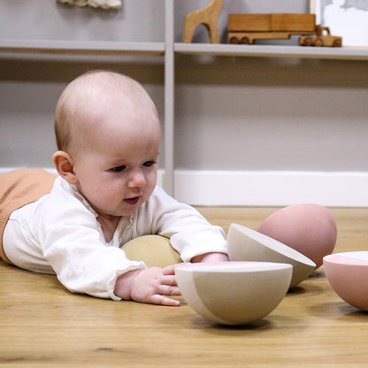 bObles Tumbling Stones, Set of 6 - Rose