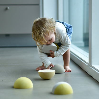 bObles Tumbling Stones, Set of 6 - Honey