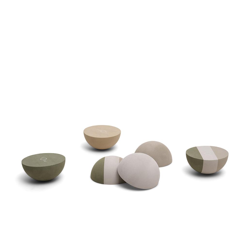 bObles Tumlesten, 6 stk. - Moss