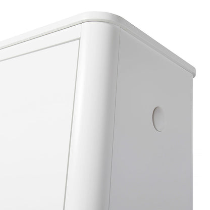 Oliver Furniture Wood Wardrobe with 3 Doors, White - Height 204 cm