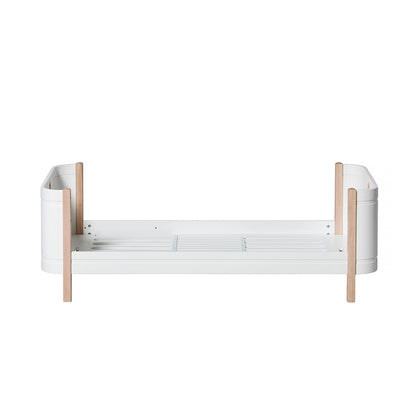 Oliver Furniture, Wood Mini+ Junior Bed - White/Oak