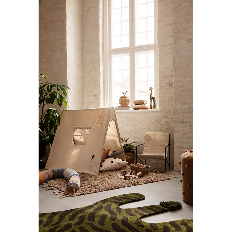 ferm Living Play Tent, Ladybird Embroidery