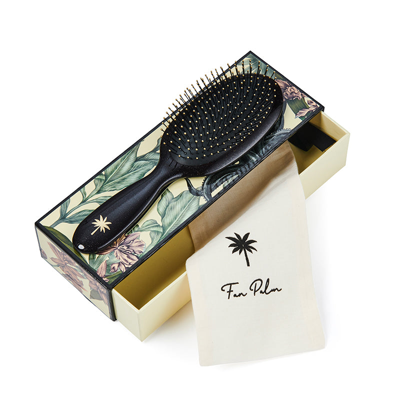 Fan Palm Hairbrush, Octopus Wet Brush - Medium