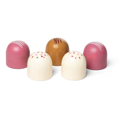 MaMaMeMo Wooden Play Food, Ruby Flødeboller