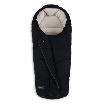 Voksi Bag, City Stroller Bag, OEKO-TEX - Black Cream