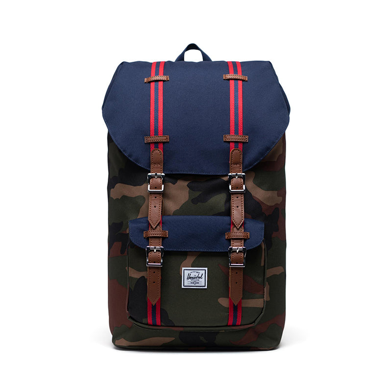 Herschel Little America Backpack - Woodland Camo/Peacoat/Tan